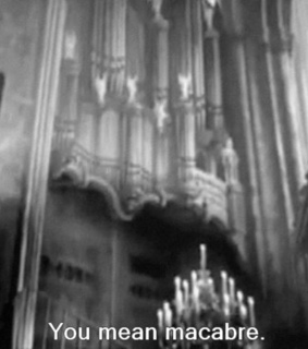 b&w, church and creepy