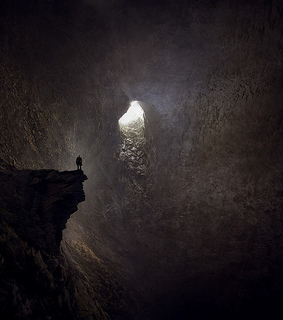 architecture, art and cave