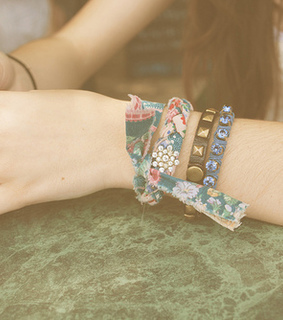 bracelet, cute and fabric