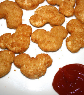 chicken nuggets, fashion and food