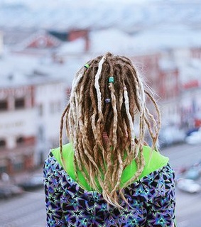 blonde, dreadlocks and dreads