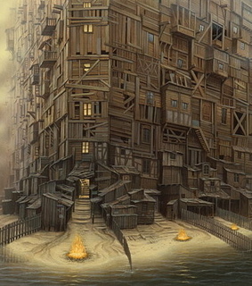 architecture, art and building