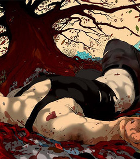 art, beautiful and blood