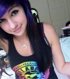 alternative, beautiful and bicolor