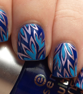 art, beauty and blue