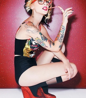 alternative, beautiful and bicolor