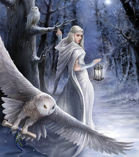 fantasy, girl and night