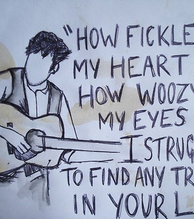 fickle, heart and lies