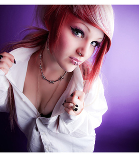 alternative, beautiful and bicolor