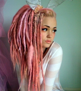 blonde, braids and dreads