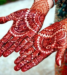 henna, pretty and tattoo