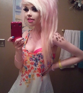 alternative, beautiful and colored hair