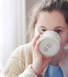 beautiful, beautiful eyes and beverage