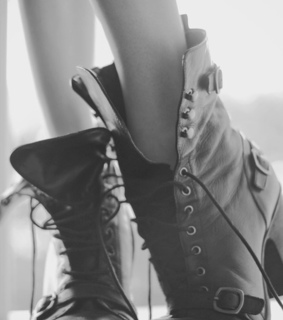 beautiful, black and white and cute