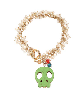 beaded bracelet, charm bracelet and cluster bracelet