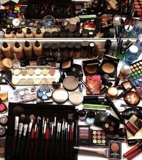 blush, brush and cheek gloss