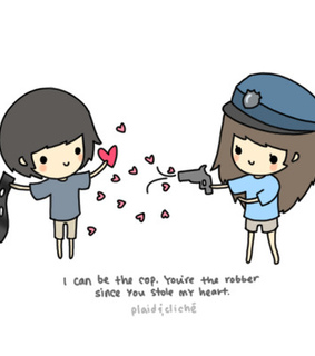 cartoon, heartbreak and love