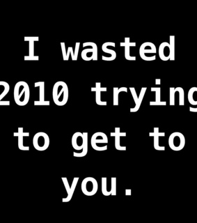 2010, black and love