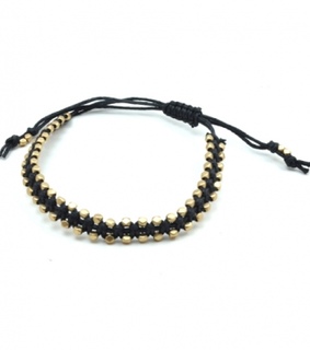accessories, beautiful and black bracelet