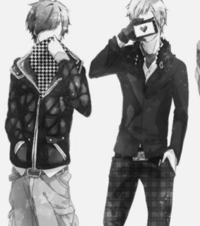 anime, art and black and white