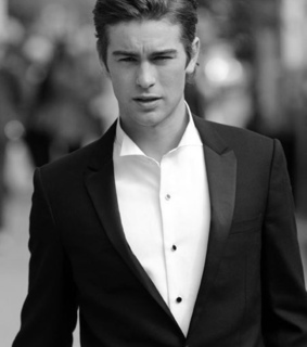 black and white, chace crawford and fashion