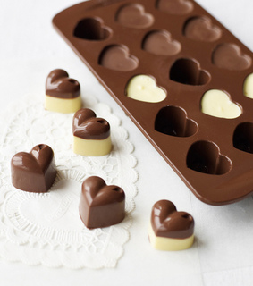 chocolate and hearts