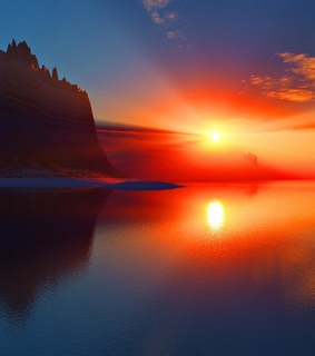 sunset, sunset 3d and sunset backgrounds