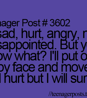 dissapointed, fact and hapilly