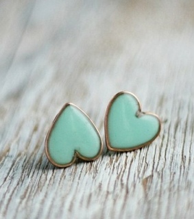 blue, earings and fashion