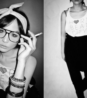 black and white, cigarette and fashion
