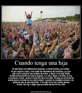 bands, fan and fraces en español