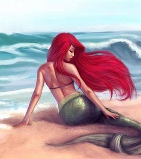 ariel, beach and disney