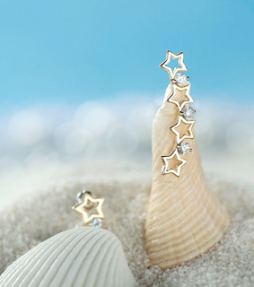beautiful, ear pin earrings and ear pins