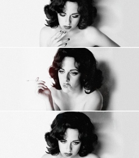 beauty, black and white and cute