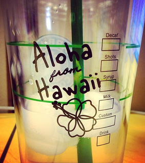 aloha, cute and flowers