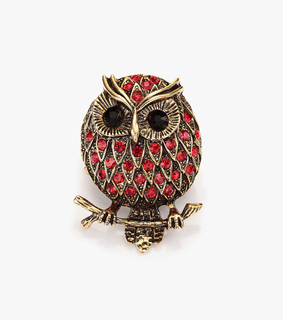 antique owl ring, chunky owl ring and cocktail owl ring