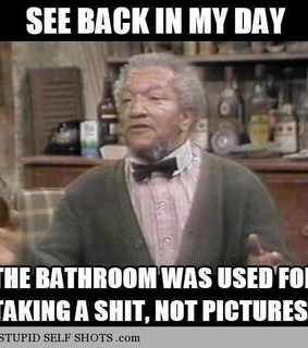 bathroom, meme and self shot