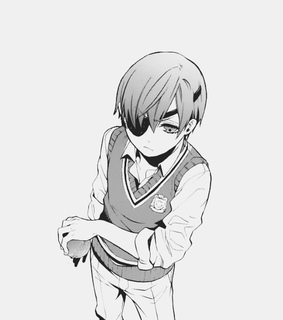 anime, black and white and black butler