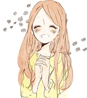 anime, anime girl and colours