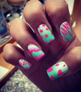 cute, love and nailart