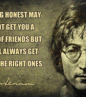 friends, honest and john lennon