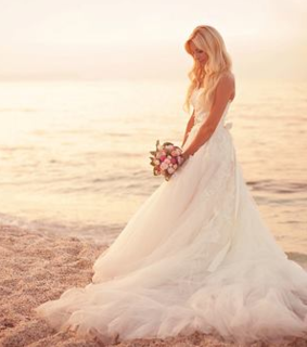 beach, blonde and dress