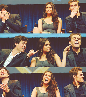 comic con, damon and defan