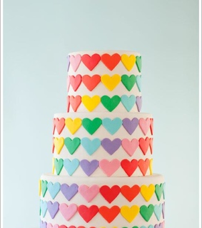 cake, colourful and delicious