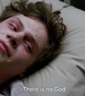 american horror story, evan peters and girl