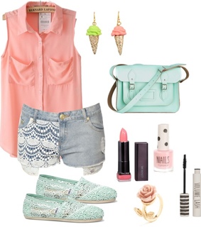 bags, fashion and ice cream