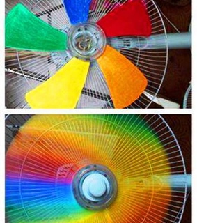colorful, colors and fan