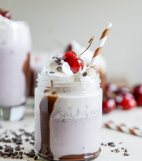 food, milkshake and shake