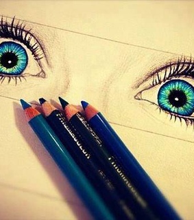 blue eyes, eyes and girls