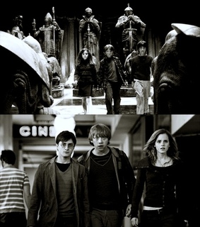 cute., daniel radcliffe and emma watson
